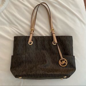 MICHAEL KORS Tote bag brown monogram